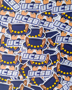 UCSB Corgi Sticker