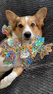 Holographic Pavlov’s Dog Sticker